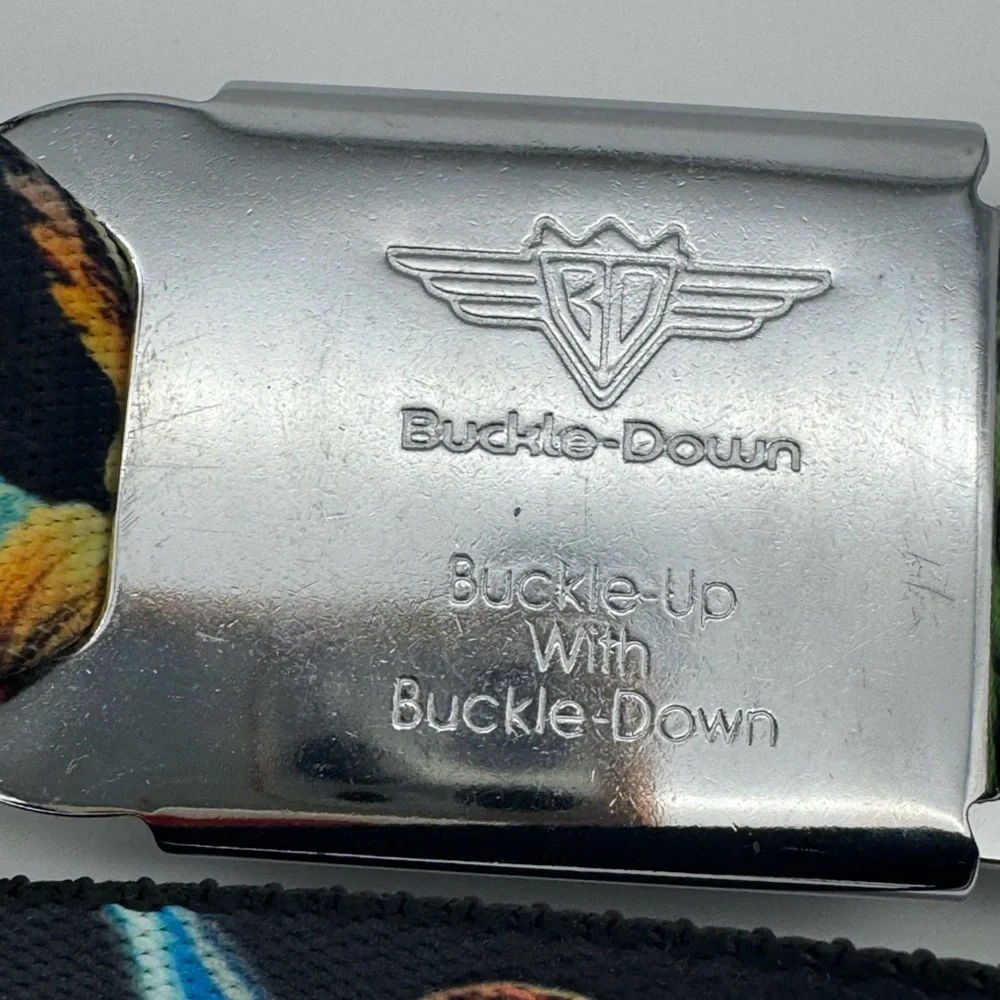 NWT Buckle-Down Seat belt Marvel Kids boys Belt hulk superhero Thor Ironman